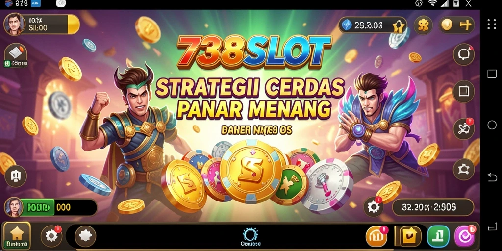 Tampilan gameplay <strong>738SLOT</strong> yang seru dan strategis.