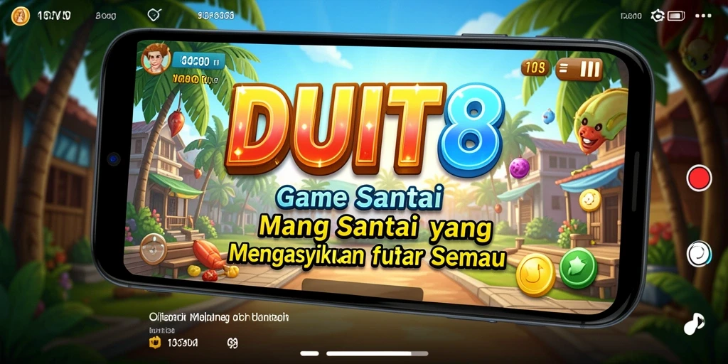 Tampilan gameplay seru dan menghibur dari DUIT8.