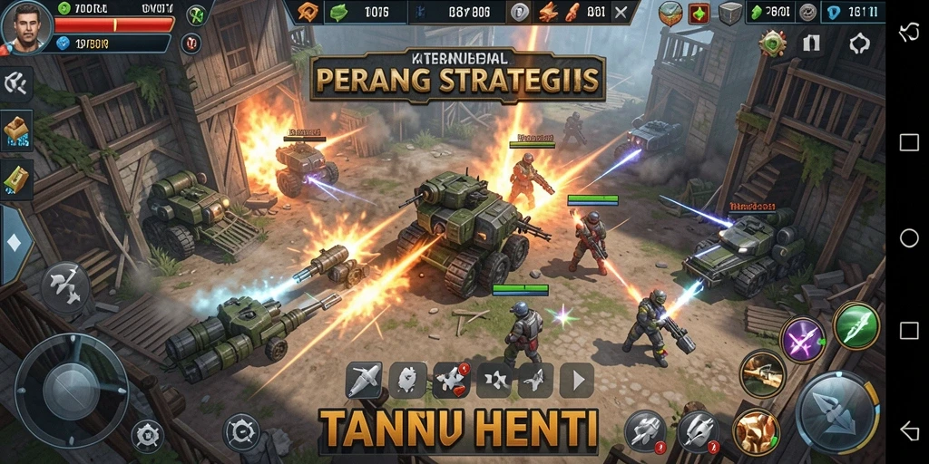 Screenshot utama DY01 memperlihatkan aksi pertempuran TPS yang mendebarkan.