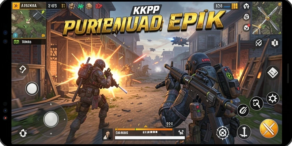 Gameplay seru dan adrenalin tinggi di KKRP.