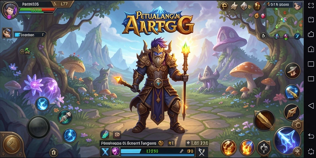 Gameplay menarik di L777 dengan karakter dan monster yang menantang.