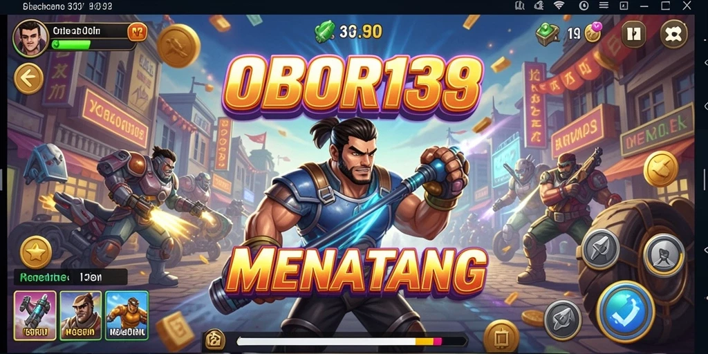 Screenshot OBOR138 menampilkan aksi gameplay Arcade yang seru.