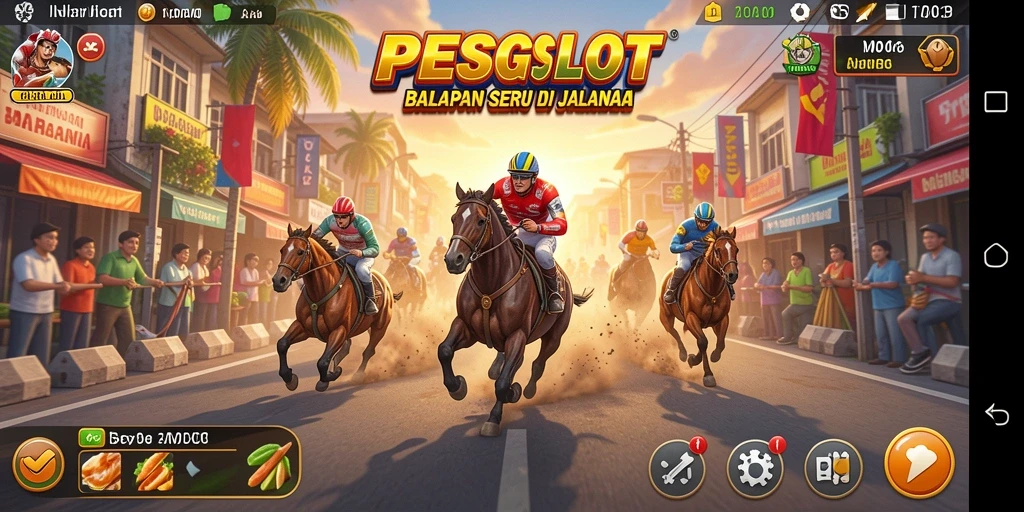 Tampilan gameplay PESGSLOT yang menarik dan menegangkan.