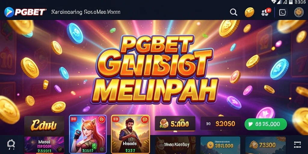 Tampilan menarik dan gameplay seru dari PGBET Slot.