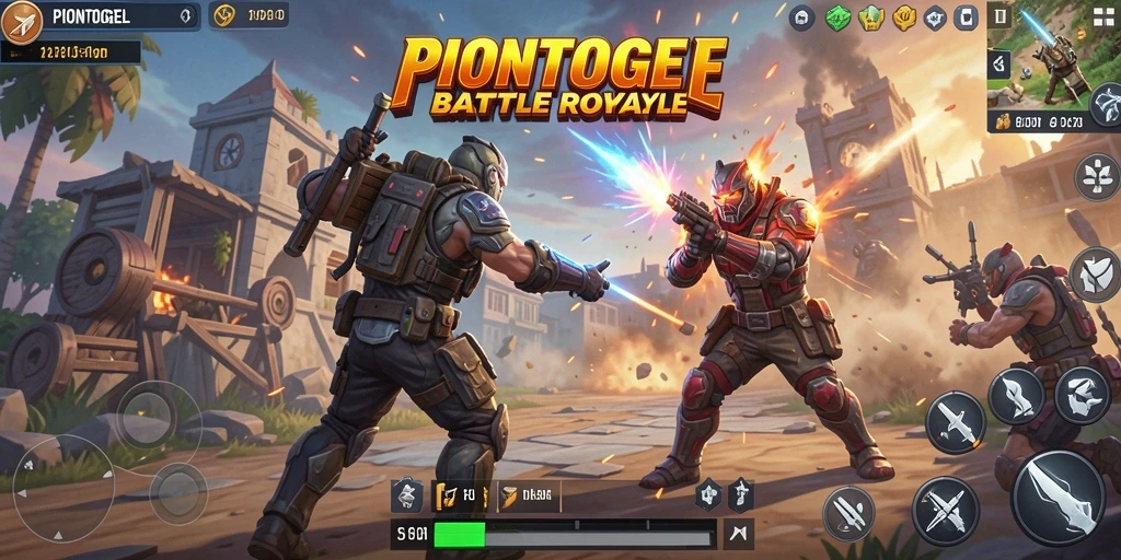 Gameplay intens dalam PIONTOGEL dengan aksi pertempuran seru.