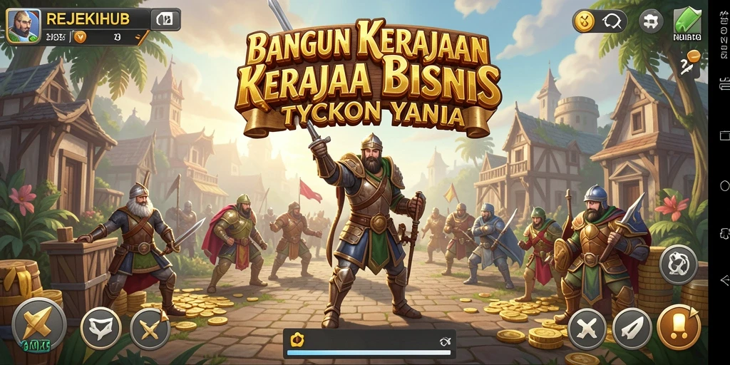 Tampilan gameplay <strong>REJEKIHUB</strong> yang mendebarkan dengan berbagai fitur manajerial.
