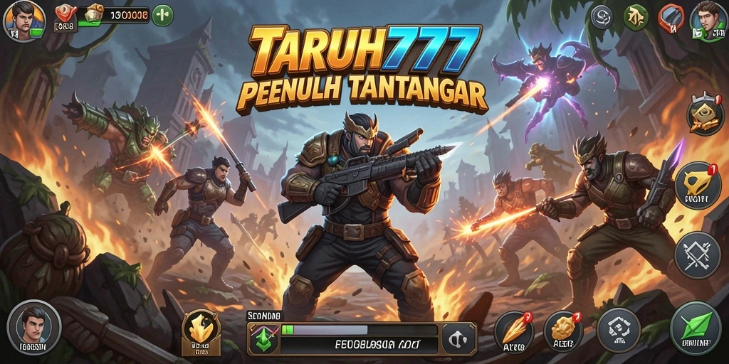 Tampilan aksi seru dalam TARUH777 dengan grafis memukau.