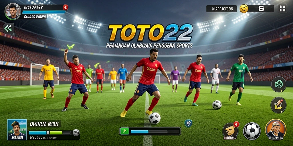Tampilan Gameplay Menarik dari TOTO22 dalam Aksi Olahraga.